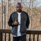 Dark Grey Alpha 1906 Varsity Fleece